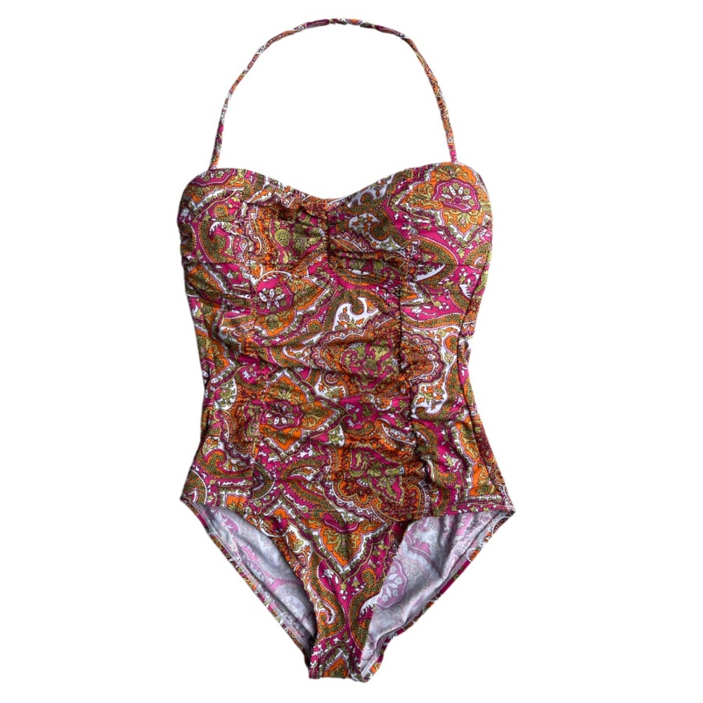 Tommy Bahama Paisley Bandeau One Piece Swimsuit - Picture 3 of 10